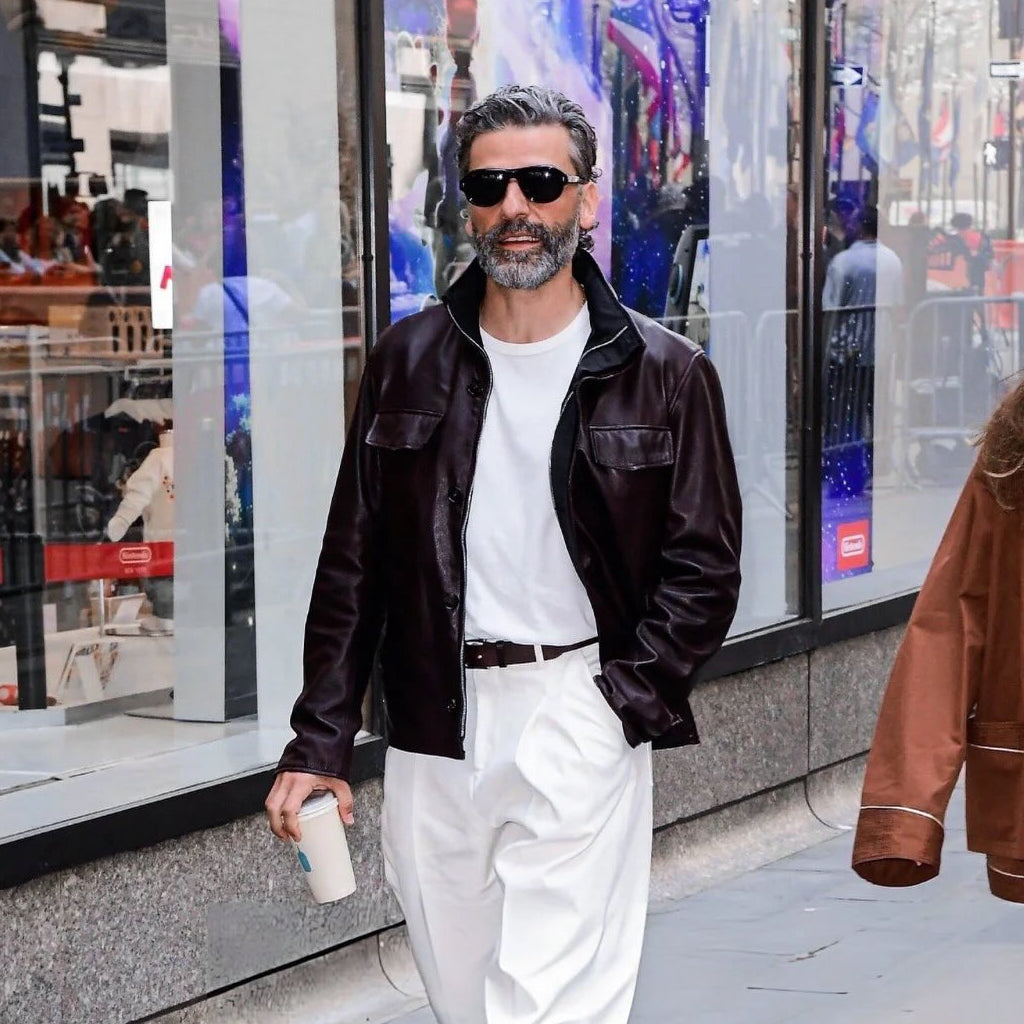 NY City Oscar Isaac Jacket