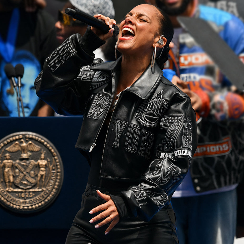 Alicia Keys NY Knicks Jacket