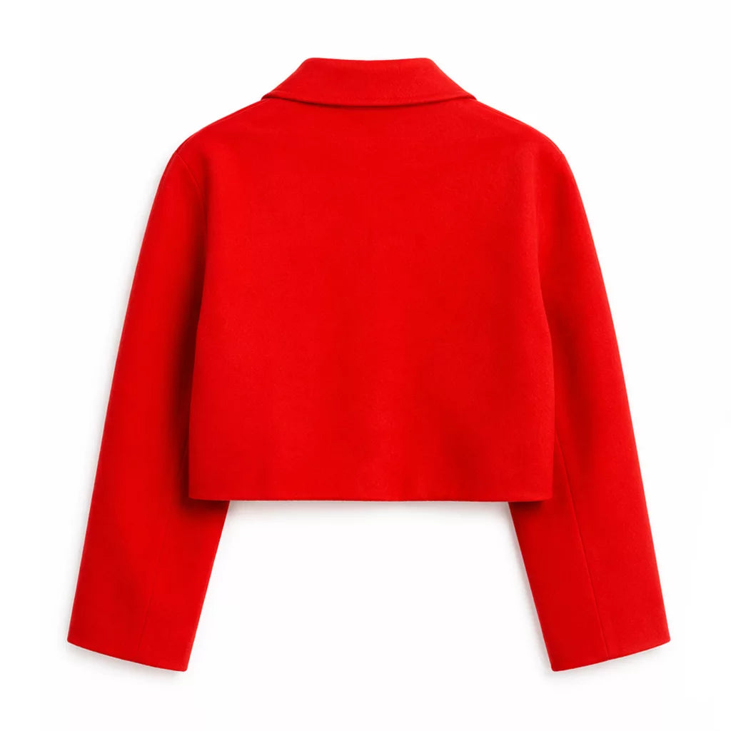 New York Times Milly Alcock Red Jacket
