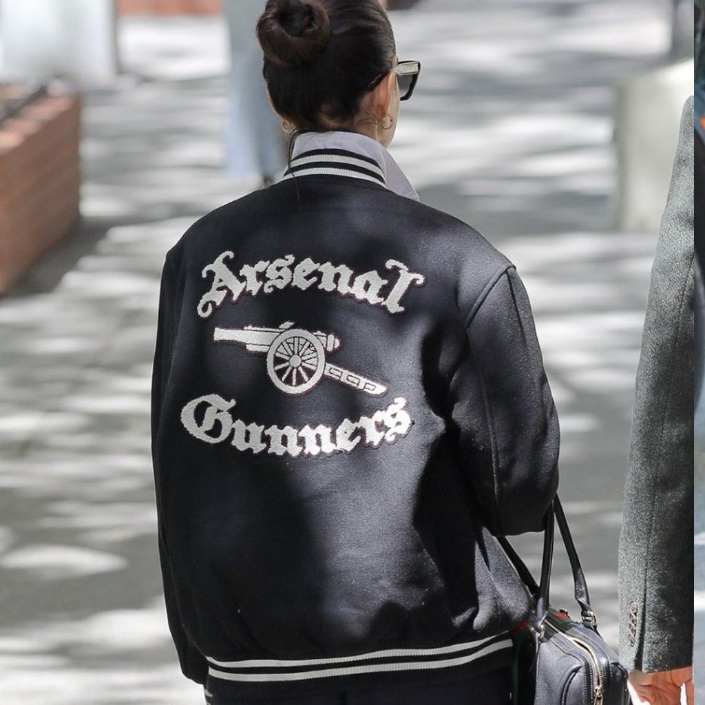Anne Hathaway Arsenal F.C NYC Jacket