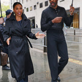 NYC 2026 Nia Long Black Coat