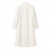 Nice Airport France Heidi Klum White Coat