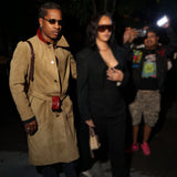 Night Out NYC ASAP Rocky Brown Coat