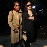 Night Out NYC ASAP Rocky Brown Coat