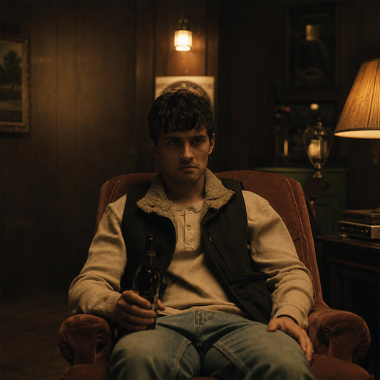 Michael Johnston Obsession Brown Vest