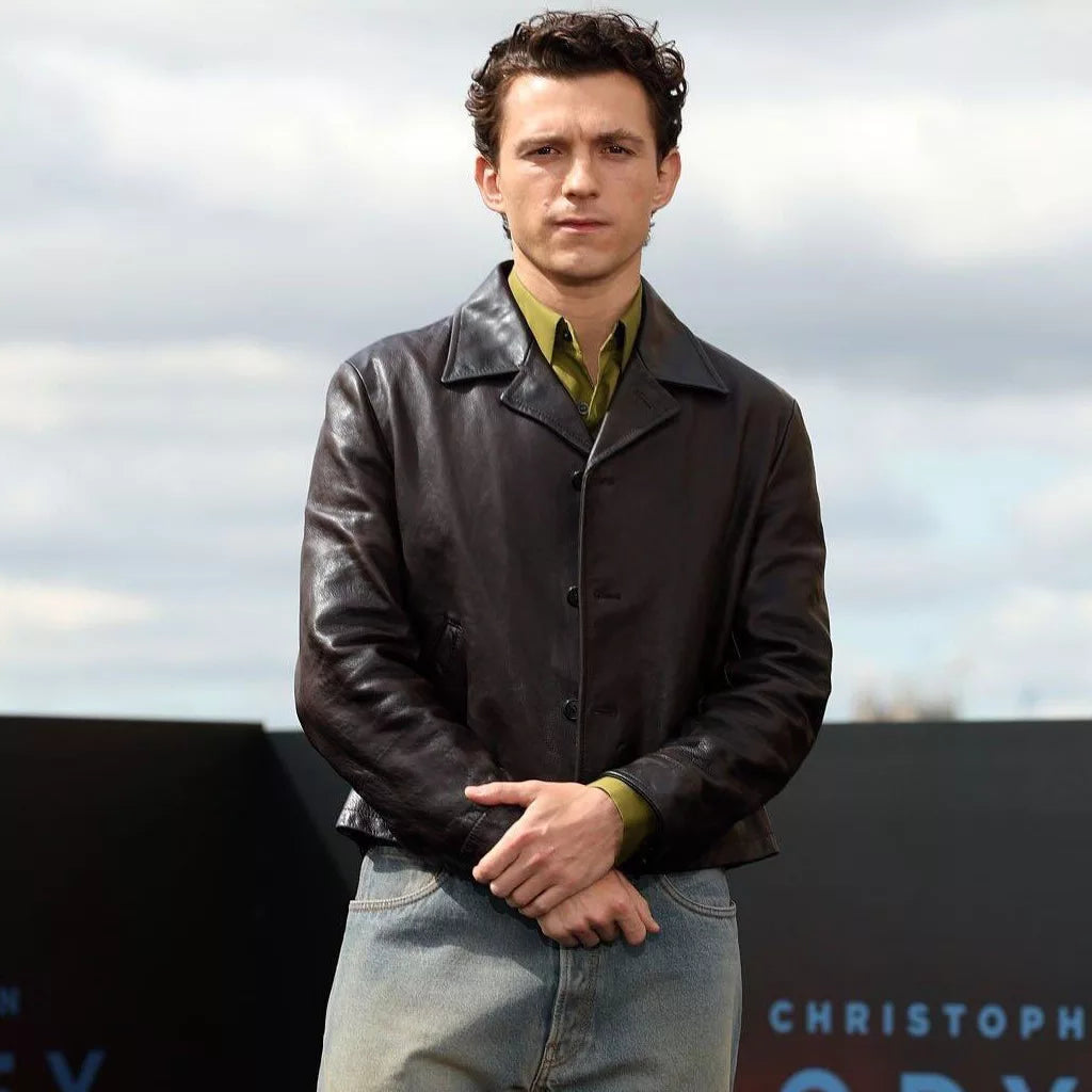 Odyssey Photo Call London Tom Holland Jacket