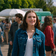 Off Campus Ella Bright Denim Jacket