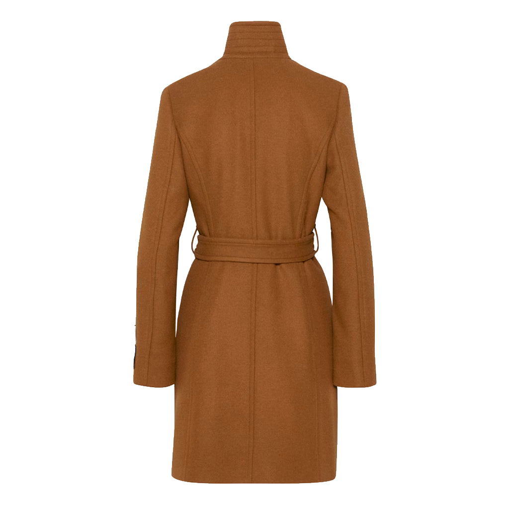 Off Campus S01 Hannah Wells Brown Coat