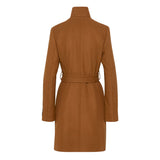 Off Campus S01 Hannah Wells Brown Coat