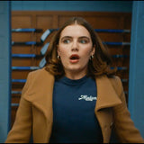Off Campus S01 Hannah Wells Brown Coat