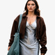 Hannah Wells Off Campus S01 Suede Jacket