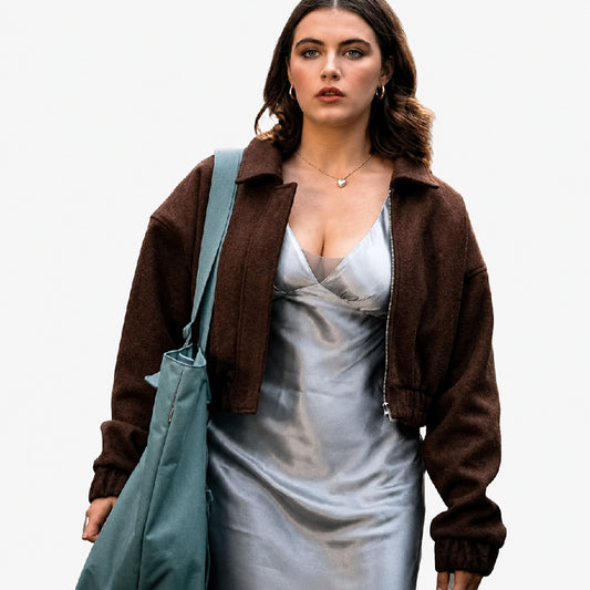 Hannah Wells Off Campus S01 Suede Jacket
