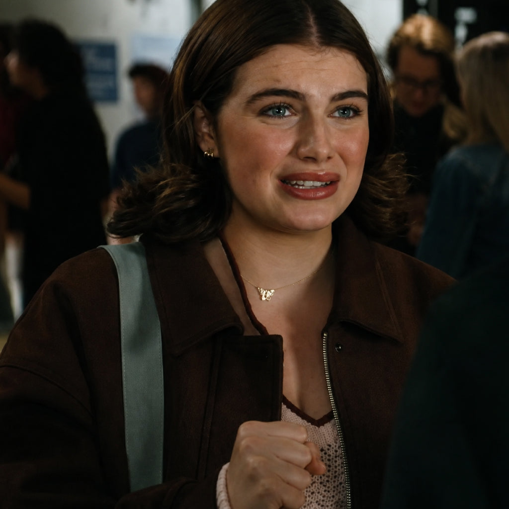 Hannah Wells Off Campus S01 Suede Jacket
