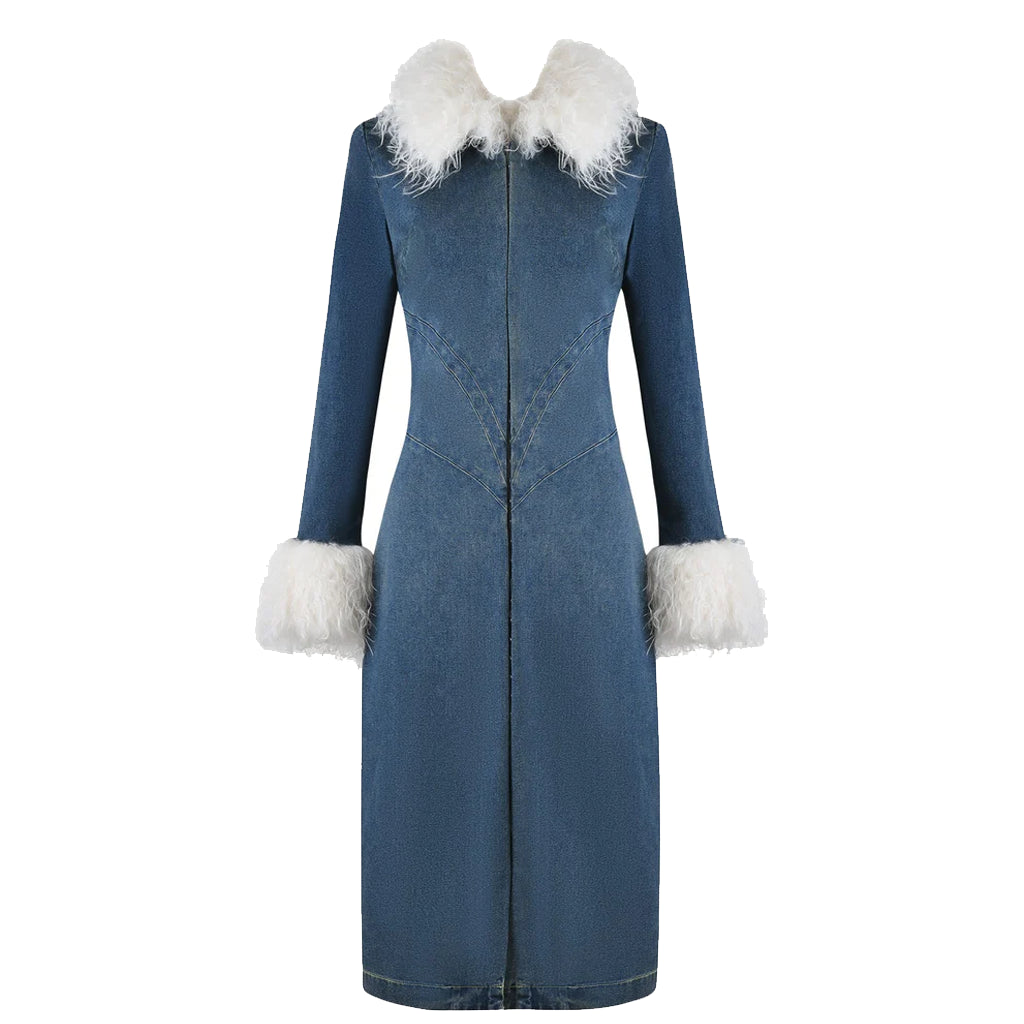 Off Campus S01 Allie Hayes Blue Coat