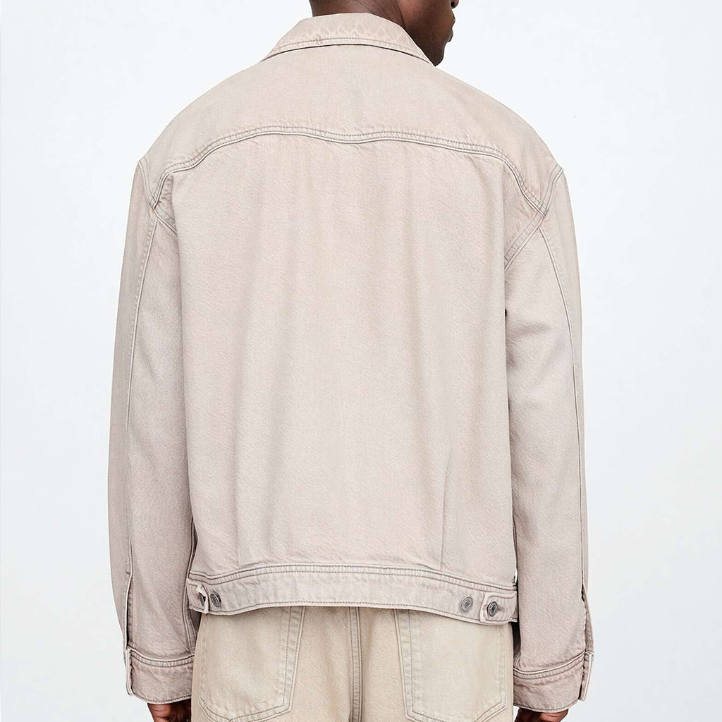Off Campus Miles Gutierrez Riley Beige Jacket