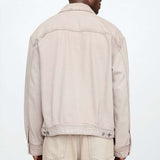 Off Campus Miles Gutierrez Riley Beige Jacket