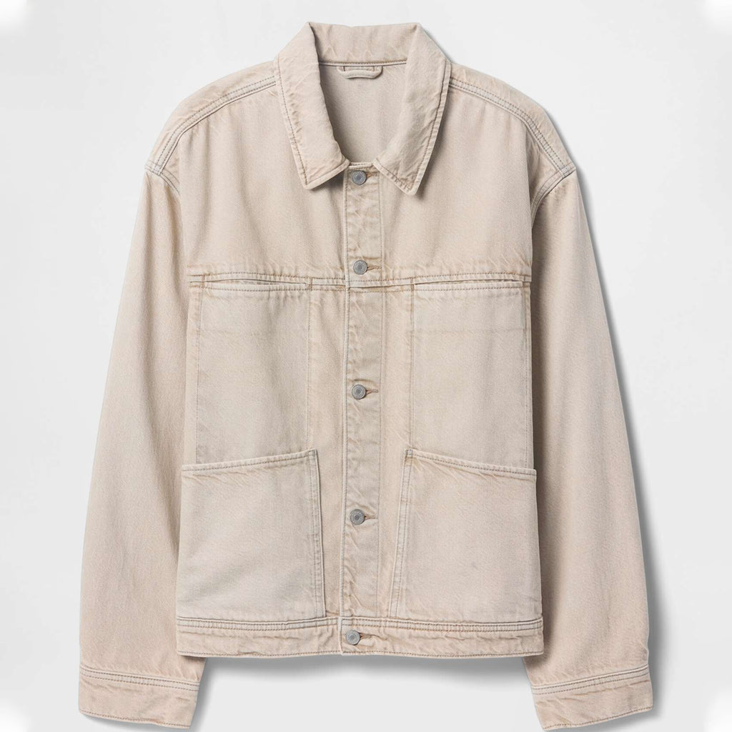 Off Campus Miles Gutierrez Riley Beige Jacket