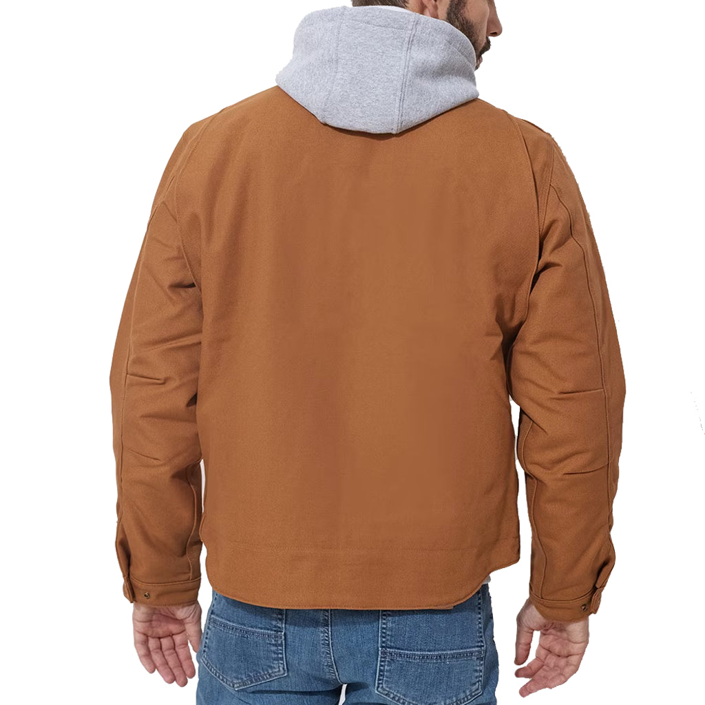 Off Campus S01 John Logan Brown Jacket