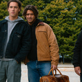Off Campus S01 John Logan Brown Jacket