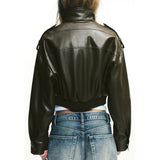 Off Campus S01 Jules Logan Leather Jacket