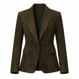 Law and Order SVU S27 Mariska Hargitay Suede Leather Blazer