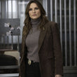 Law and Order SVU S27 Mariska Hargitay Suede Leather Blazer