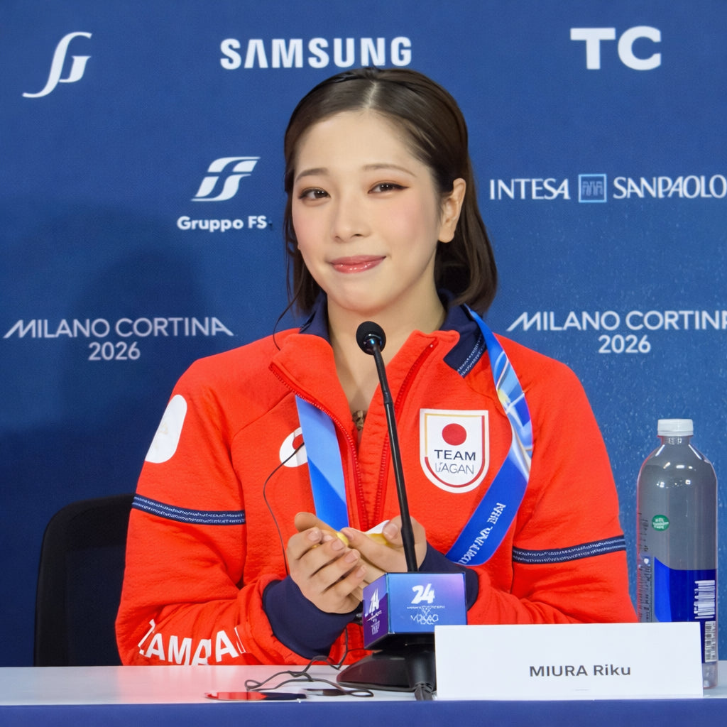Skater Ami Nakai Winter Olympics 2026 Jacket