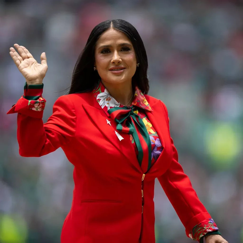 Salma Hayek Opening Ceremony 2026 Blazer