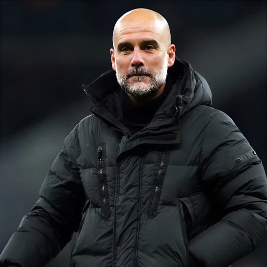 Pep Guardiola Black Coat