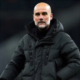 Pep Guardiola Black Coat