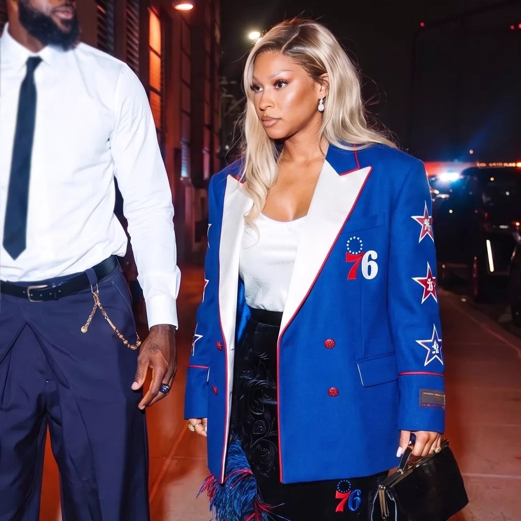 Savannah James Philadelphia 76ers 2026 Blazer