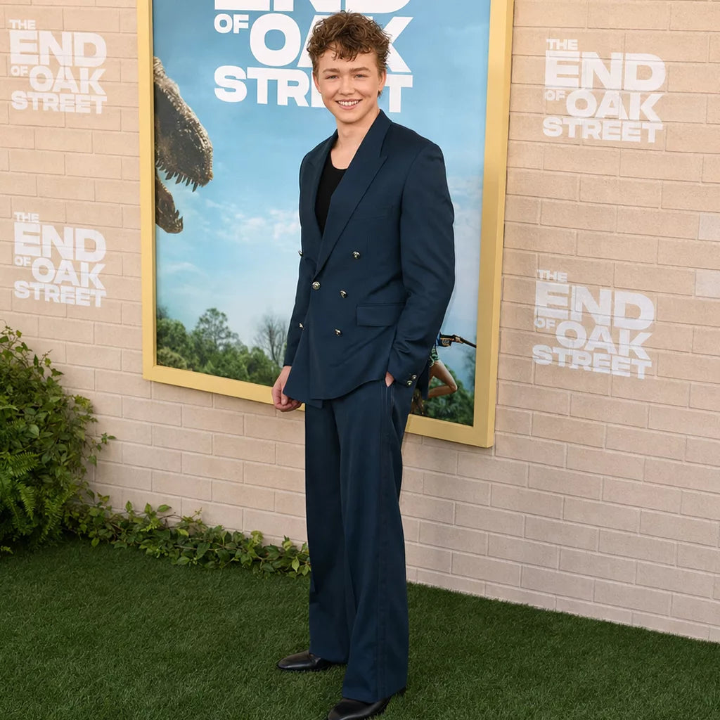 Premiere The End Of Oak Street 2026 Christian Convery Suit