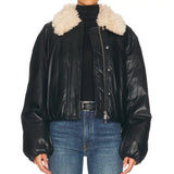 Heidi Grace Ransom Canyon S02 Black Shearling Jacket