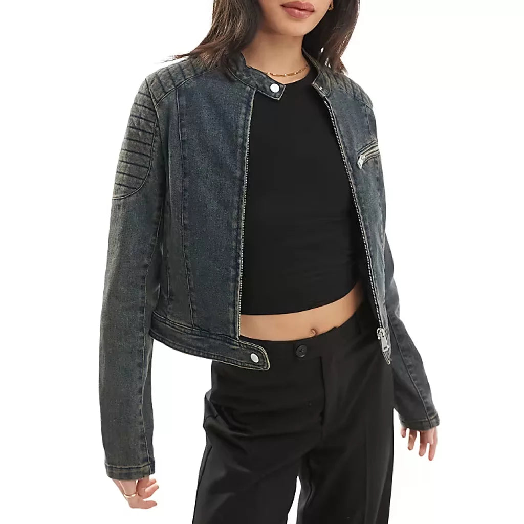 Ride Or Die S01 Hannah Waddingham Denim Jacket