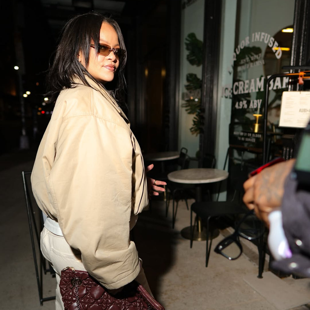 Birthday Celebration Rihanna Brown Jacket