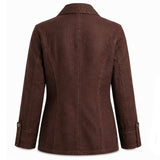 Claire Rushbrook Rivals S02 Brown Blazer