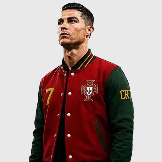 Ronaldo Portugal Varsity Jacket
