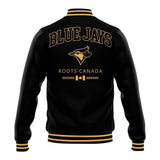 Roots Blue Jays 50th Anniversary Varsity Black Jacket