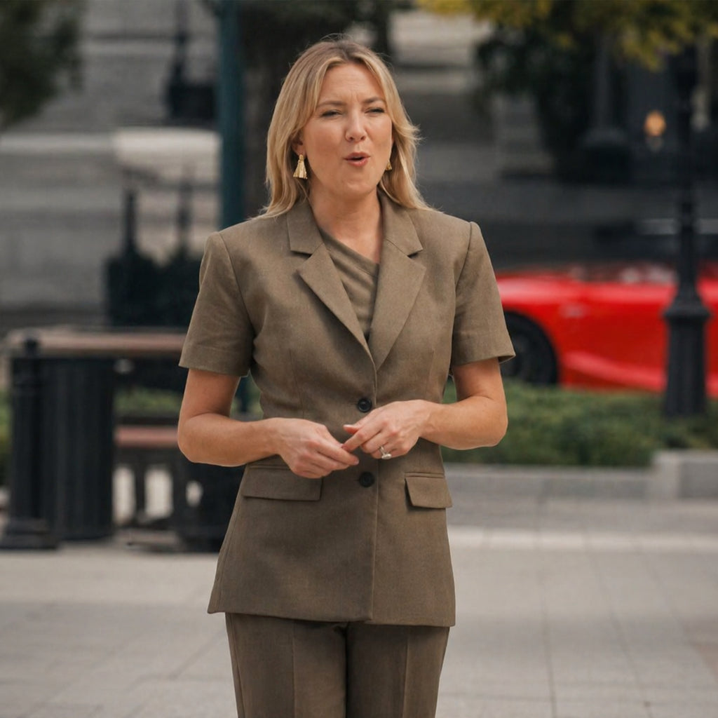 Running Point S02 Kate Hudson Blazer