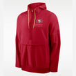 San Francisco 49ers 2026 Sideline Anorak Half-Zip Jacket
