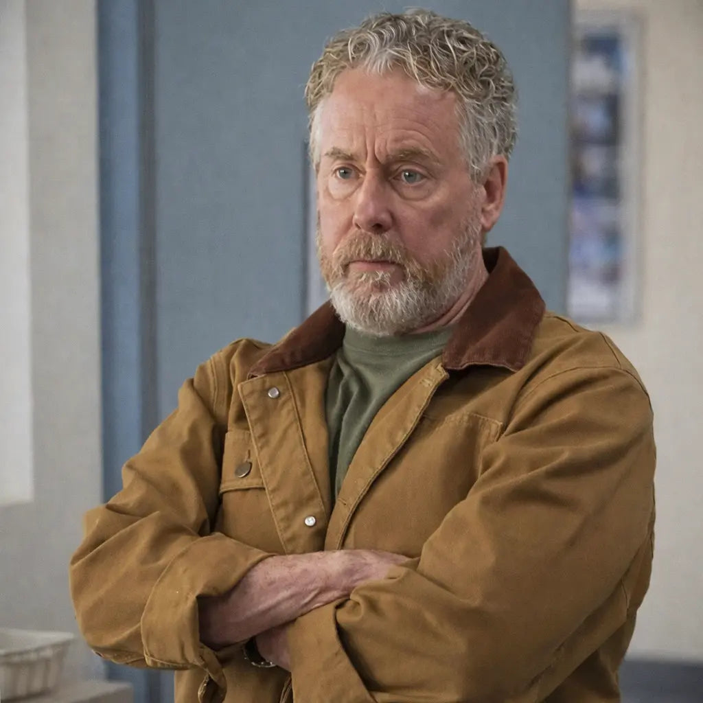 Scrubs John C. McGinley Brown Jacket