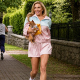 Elle S01 Eva Woods Pink Jacket