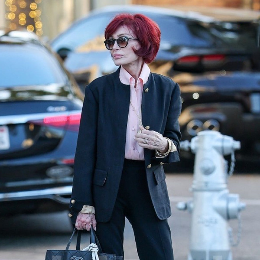 Los Angeles Dinner Sharon Osbourne Jacket