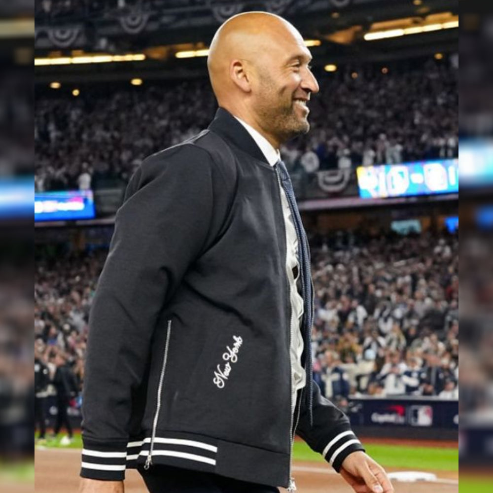 Derek Jeter NY Yankees Black Jacket