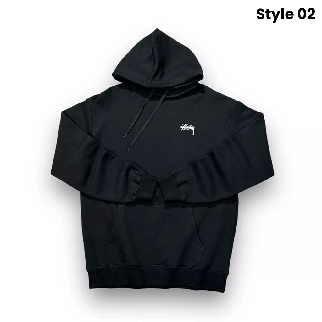 Dice Slim Fit Black Hoodie