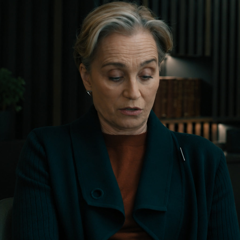 Slow Horses 2026 Diana Taverner Black Coat