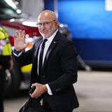 Spanish Manager Luis de la Fuente Suit