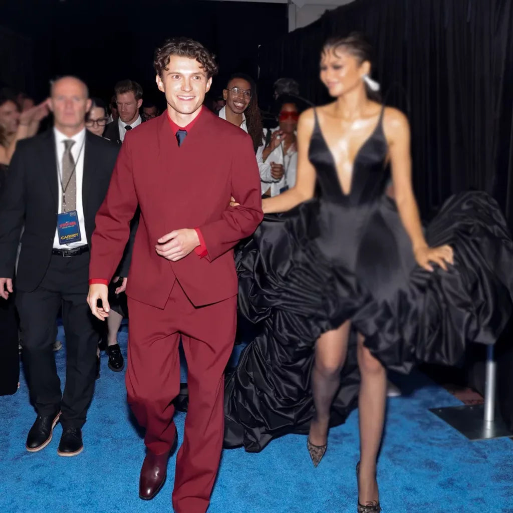 Tom Holland LA Premiere Spiderman Brand New Day 2026 Blazer