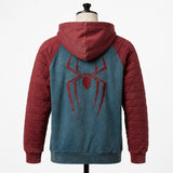 Spider-Man 2026 Quilted Sleeve Raglan Hoodie