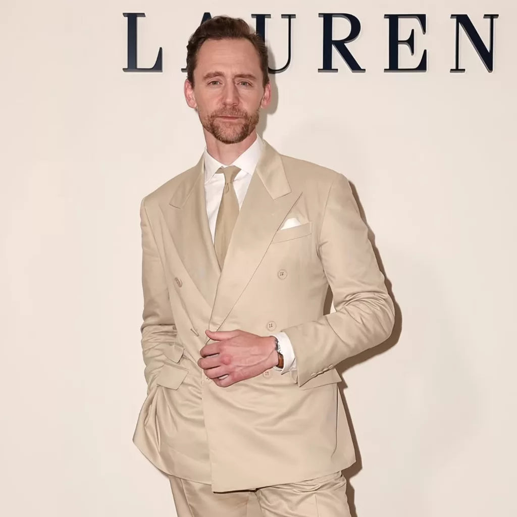 Tom Hiddleston Summer Fashion Suit